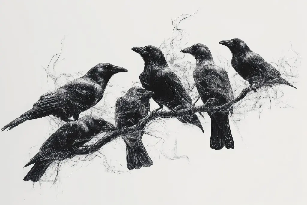 Digital Art - Raven - #01