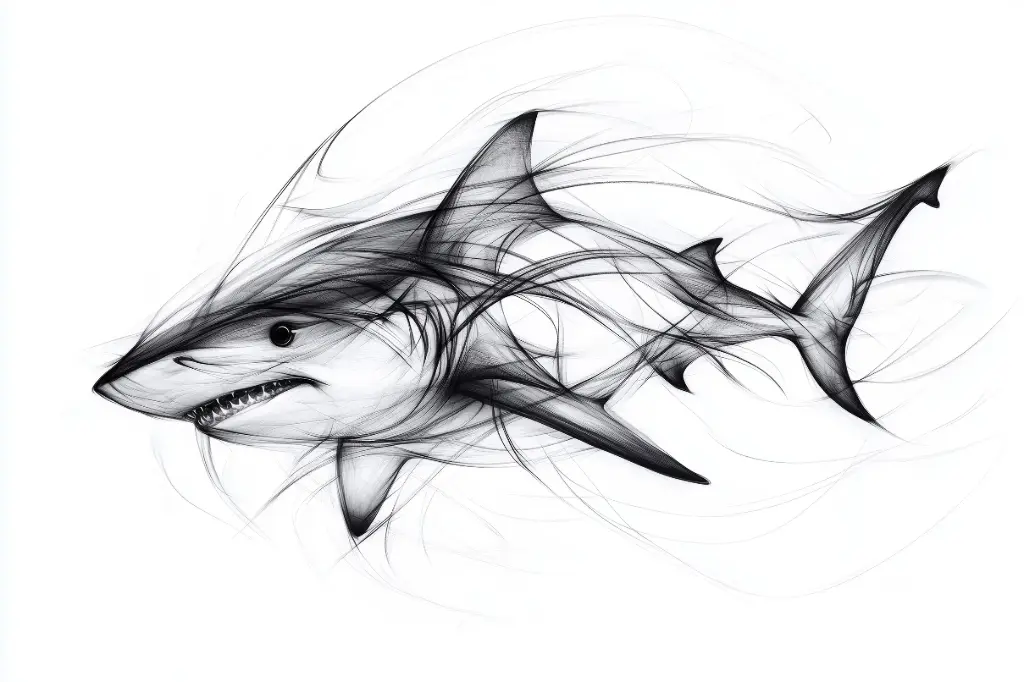 Digital Art - Shark - #05