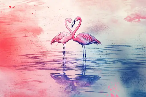 Digital Art - Flamingo - #02