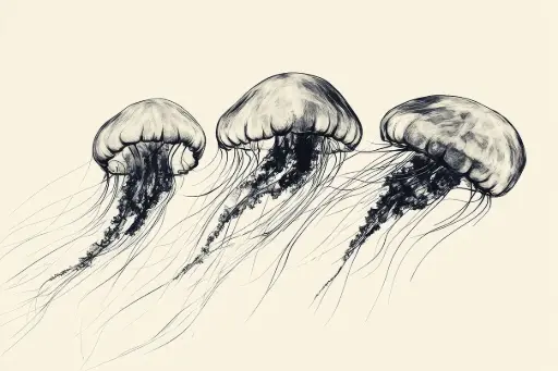 Digital Art - Jellyfish - #01