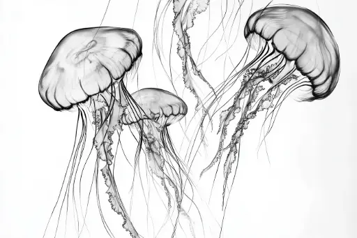 Digital Art - Jellyfish - #10