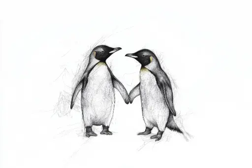 Digital Art - Penguin - #03